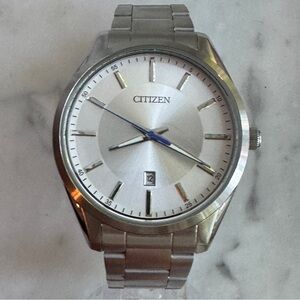 Citizen Men’s Stainless Steel Classic Date Watch w/New Battery